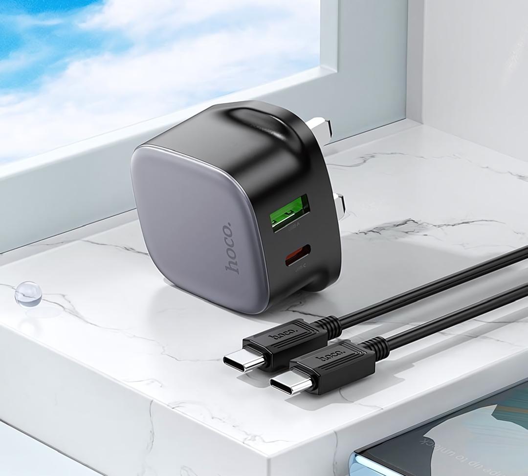 شاحن hoco بمنفذ Type C