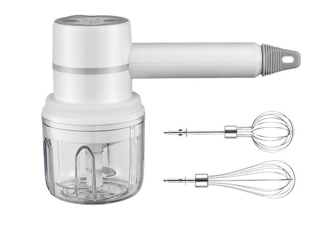 مفرمة كهربائية لاسلكية 3 في 1 قابلة للشحن و تعمل بالبطارية