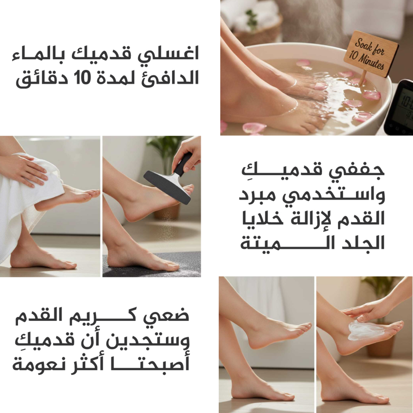 جهاز ازالة الجلد الميت للقدمين