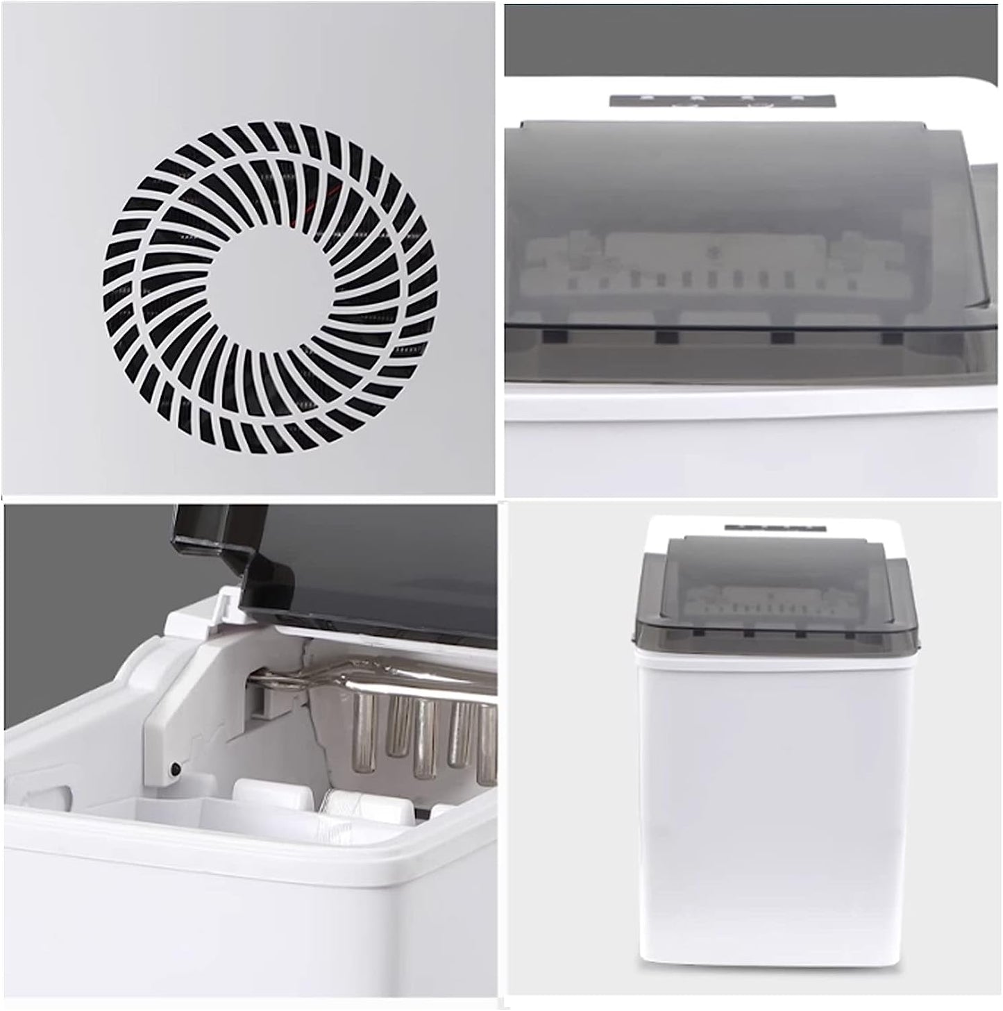 آلة صنع الثلج المحمولة المنزلية الصغيرة القوية