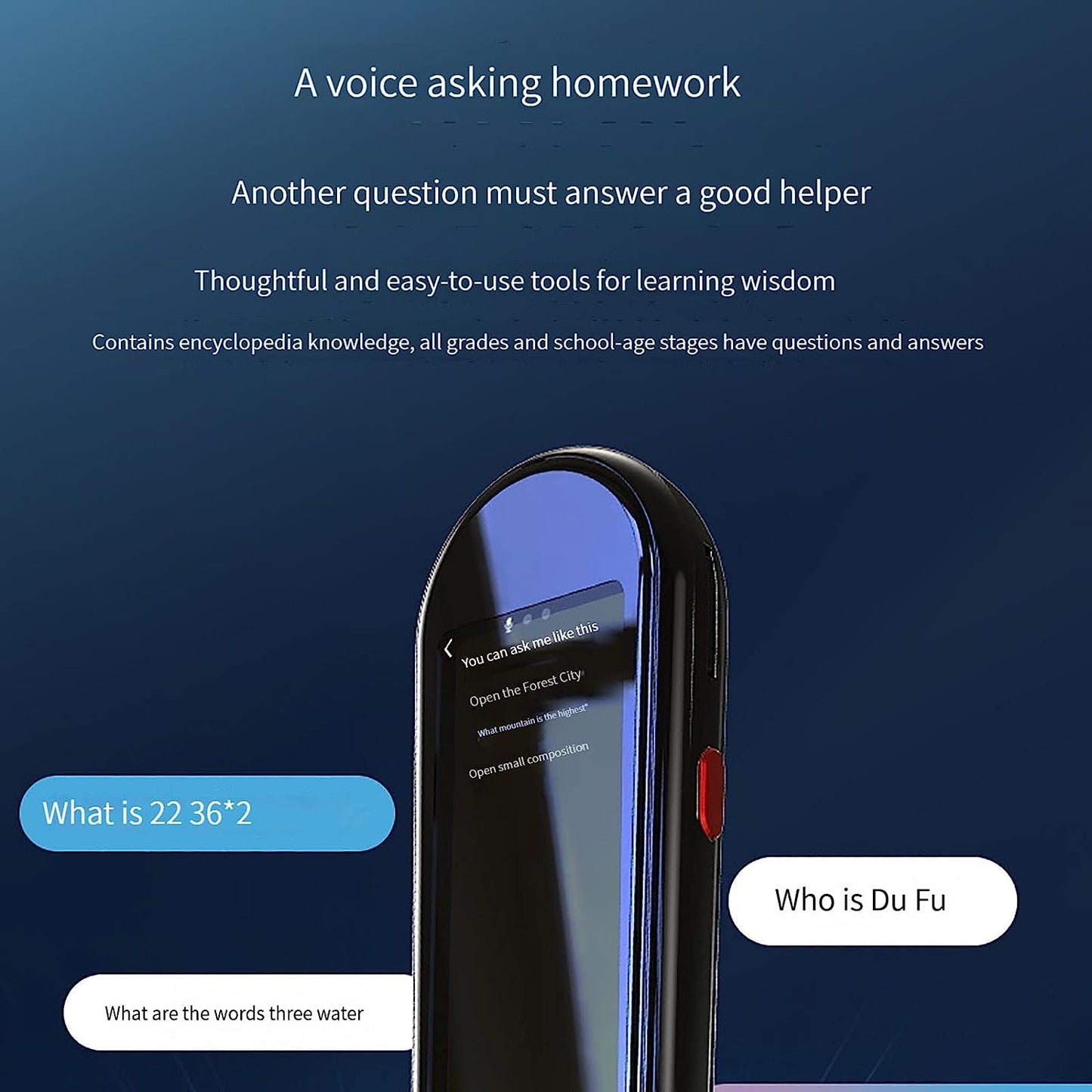 قلم مترجم للغة فوري و ذكي للقراءة والترجمة