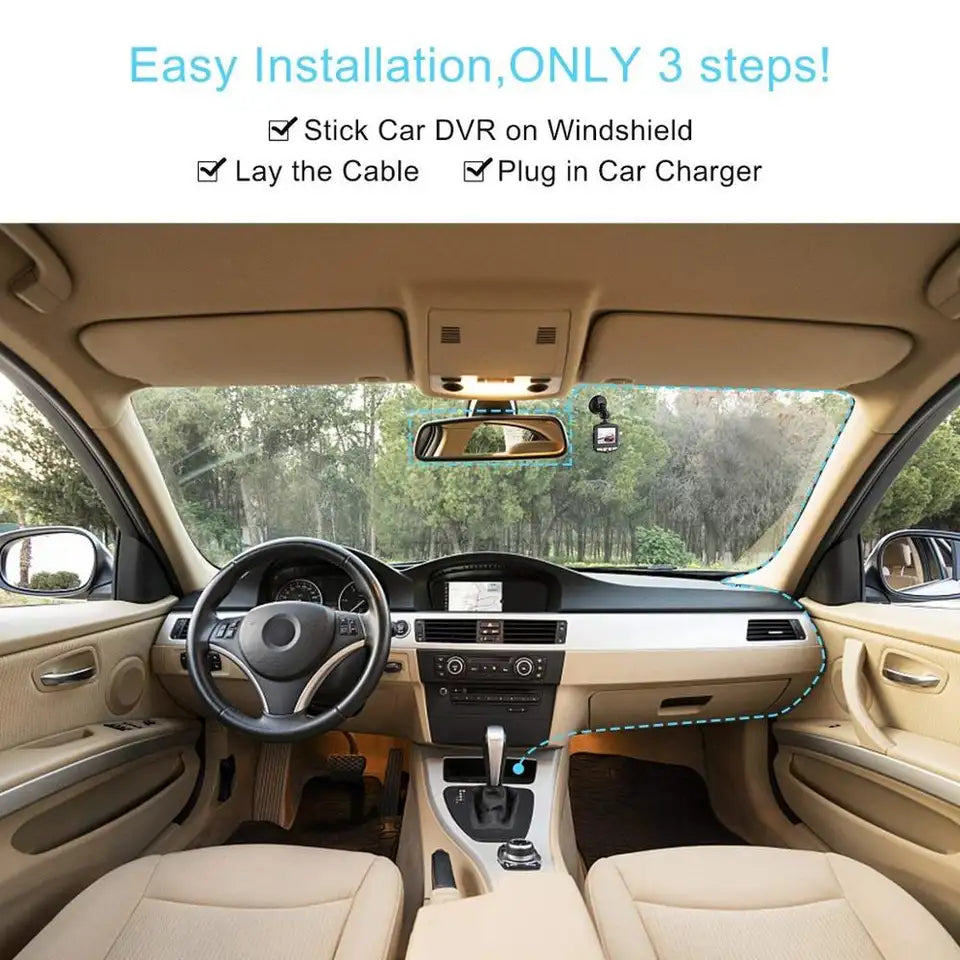 كاميرا سيارة HD 1080P لرؤية اليلية بالأشعة تحت الحمراء مع مستشعر WDR