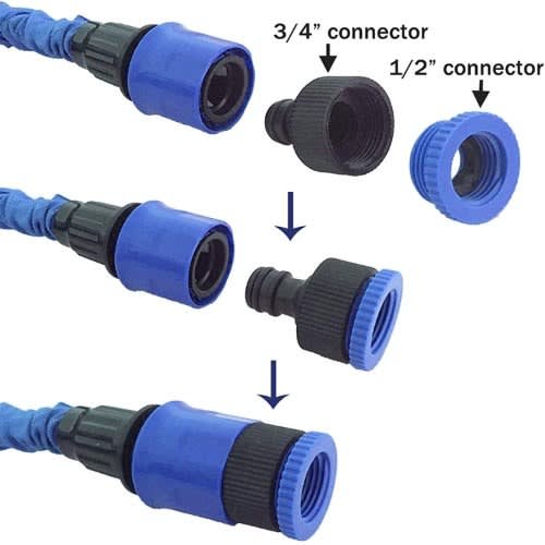 خرطوم المياه السحري القابل للتوسيع بطول 45 متر