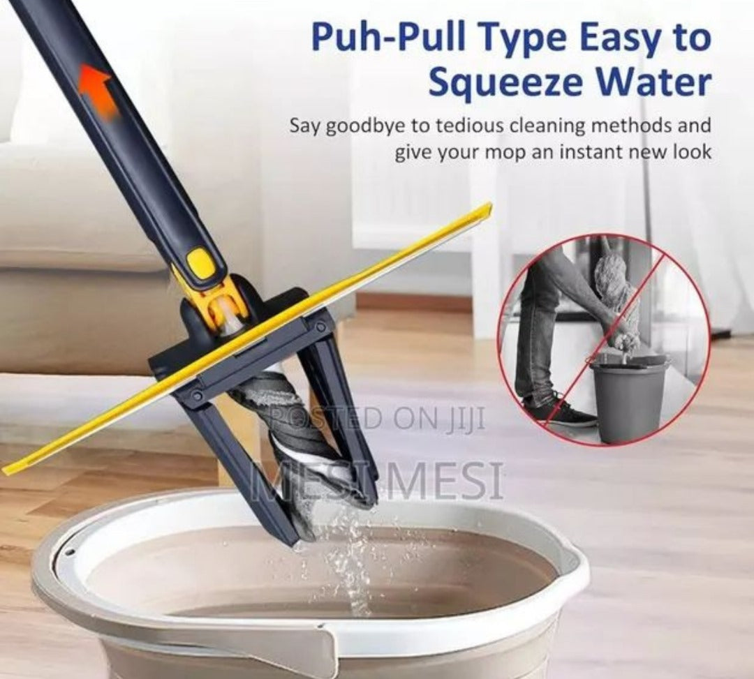 ممسحة التنظيف المسطحة