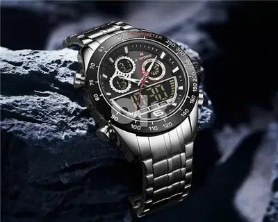 ساعة نافي فورس فضي 1020