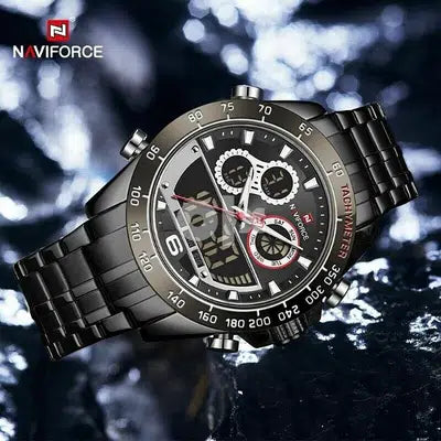 ساعة نافي فورس اسود 1024