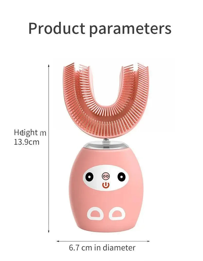 فرشاة الأسنان الكهربائية للأطفال من السيليكون