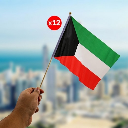 علم الكويت 30 *45 سم من فيوتشر الكويت